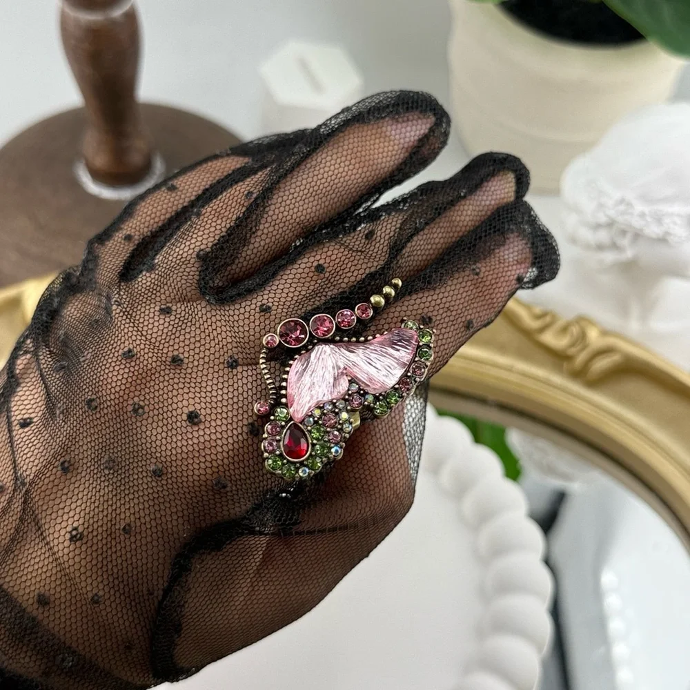 Vintage Style Butterfly Statement Ring ✨🦋 - Picture 9 of 9